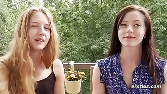 Ersties: 21-jährige Deutsche macht erste lesbische Erfahrung