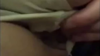 Girls masturbation under the blanket (GIRLS2HOME)